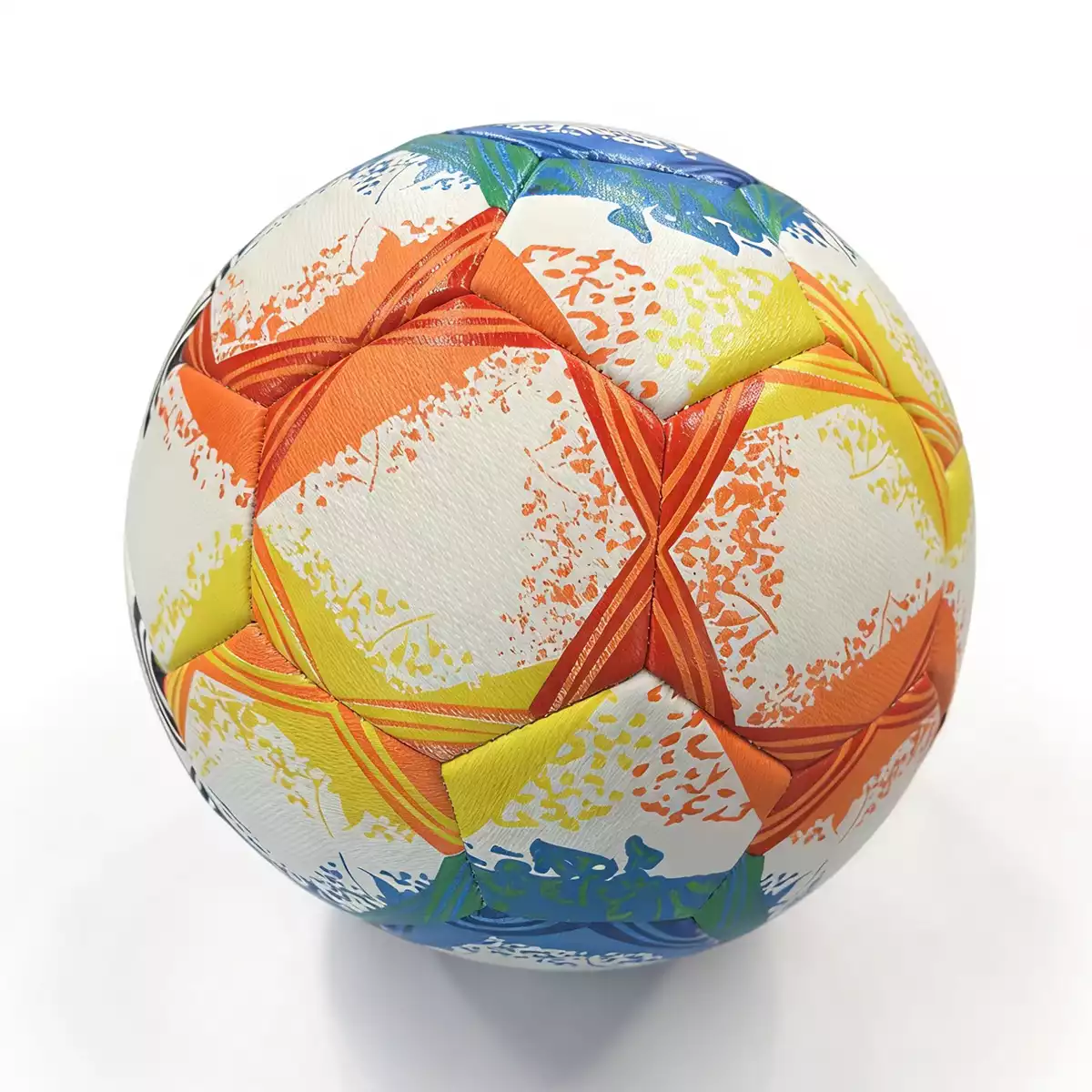 Мяч футбольный 3х-слойный, размер 5, машинная сшивка,350 гр.