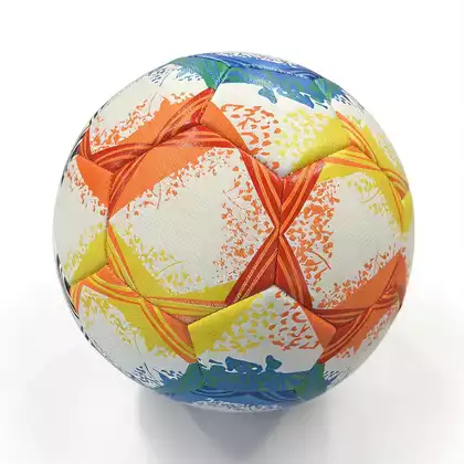 Мяч футбольный 3х-слойный, размер 5, машинная сшивка,350 гр.