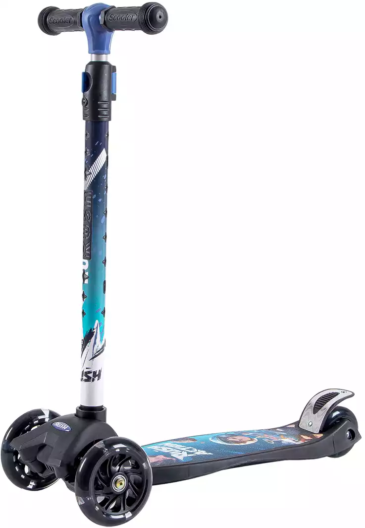 Самокат детский 3-х колёсный RUSH ACTION