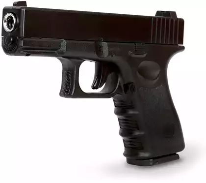 Пистолет металлический Glock 23 G.15 18,5см в/к