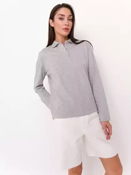 Лонгслив-поло KEANU