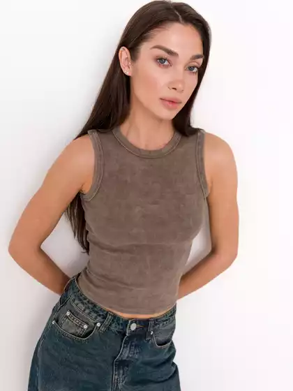 Базовый топ в рубчик KEANU