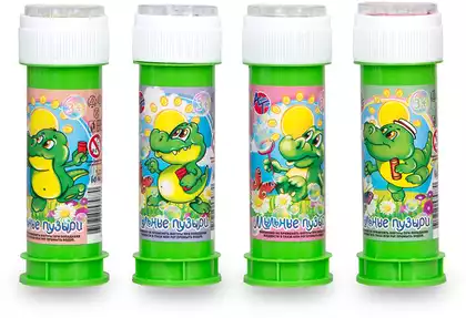 Мыльные пузыри Крокодил 60мл 15043