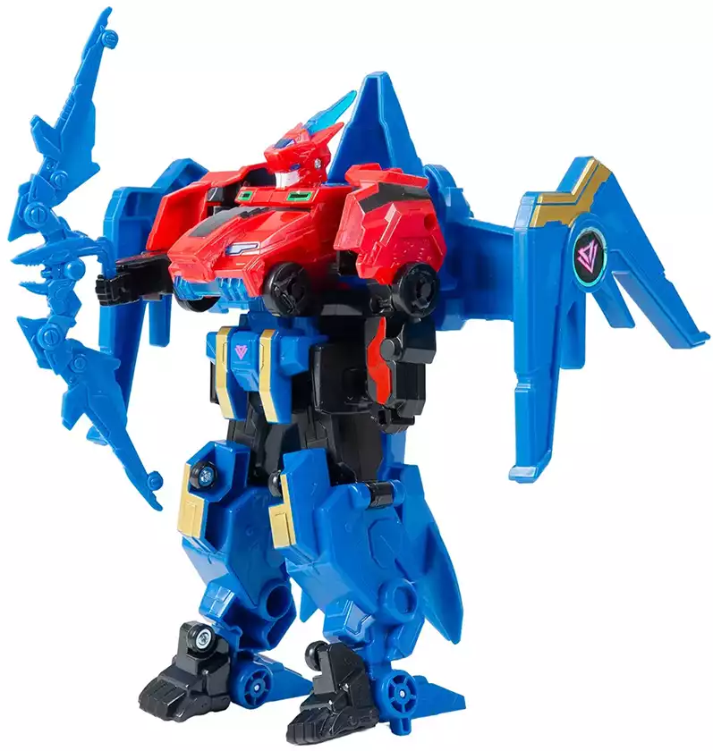 Диностер.Трансформер 2-в-1 Раптор Болт Винг. Dinoster 69035