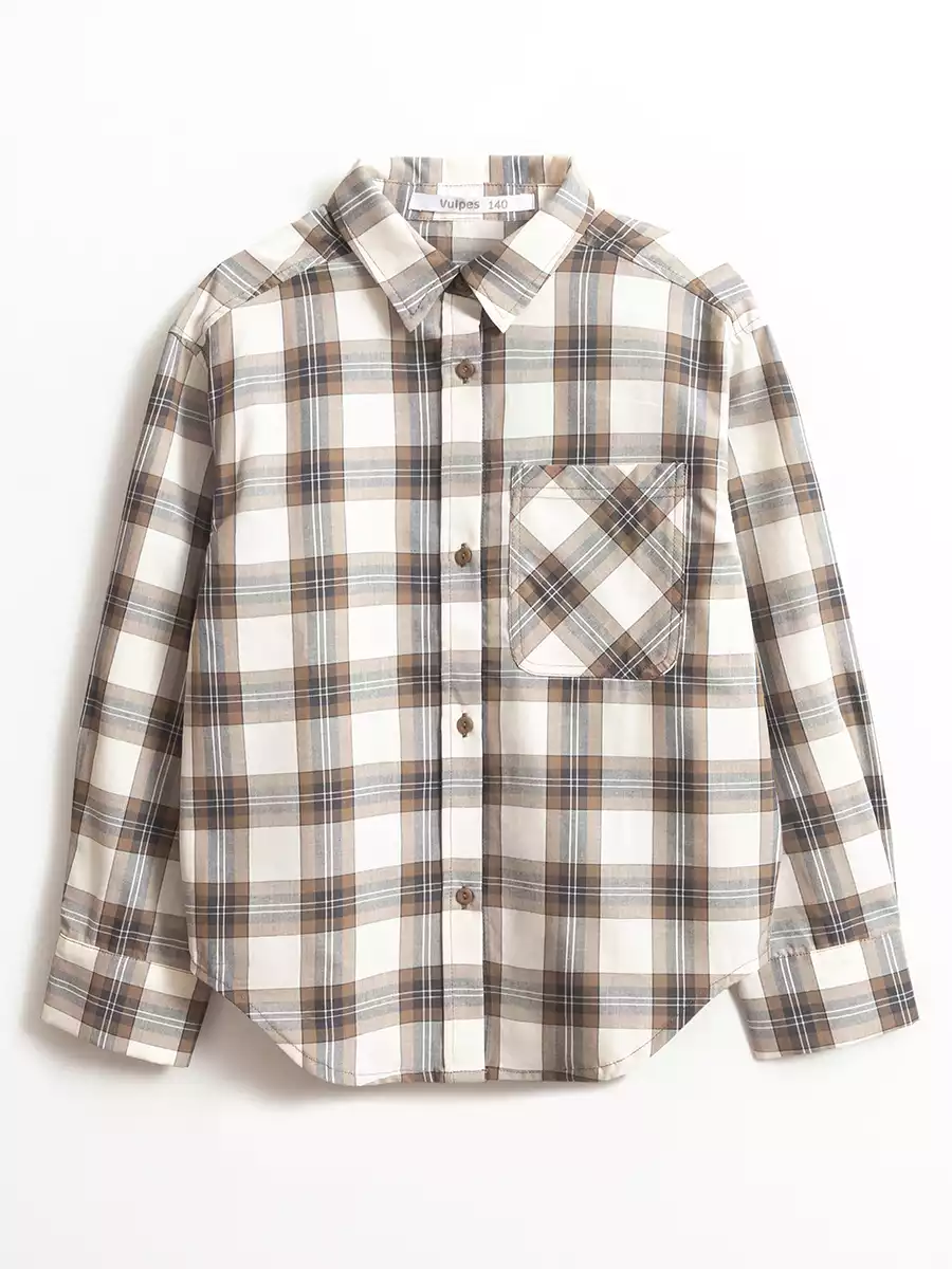 Рубашка в клетку Vulpes