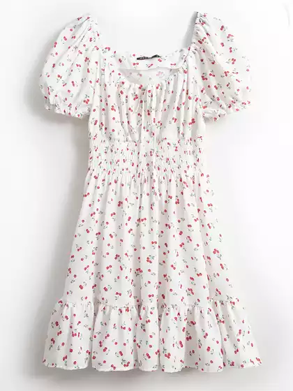 Платье мини с принтом KEANU