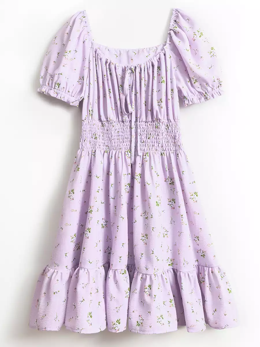 Платье мини с принтом KEANU