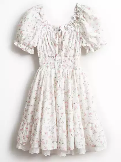 Платье мини с принтом KEANU