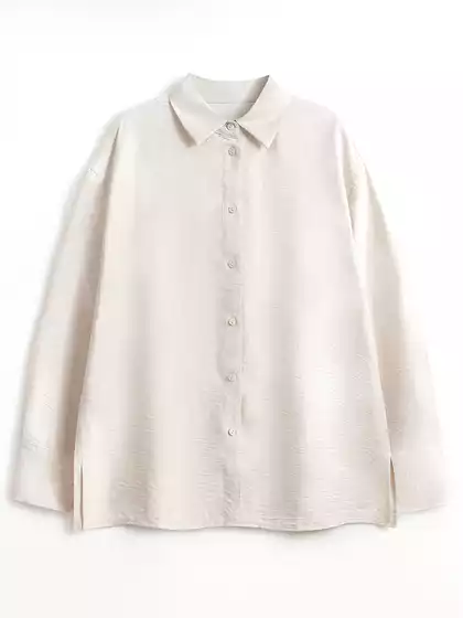 Рубашка оверсайз из вискозы KEANU