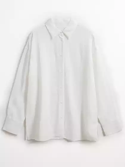 Рубашка оверсайз из вискозы KEANU