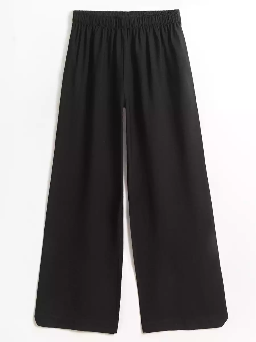 Широкие брюки из вискозы KEANU