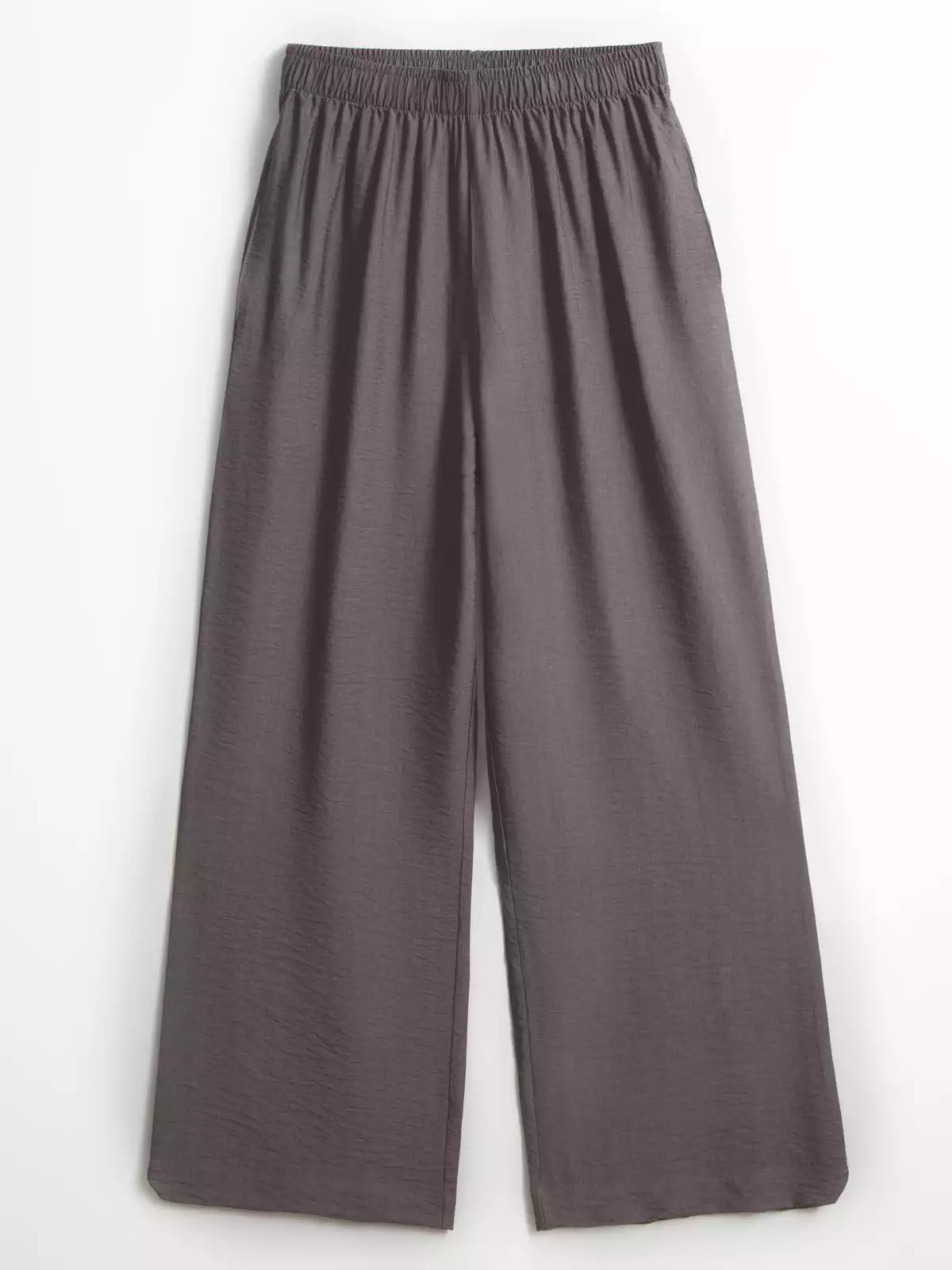 Широкие брюки из вискозы KEANU