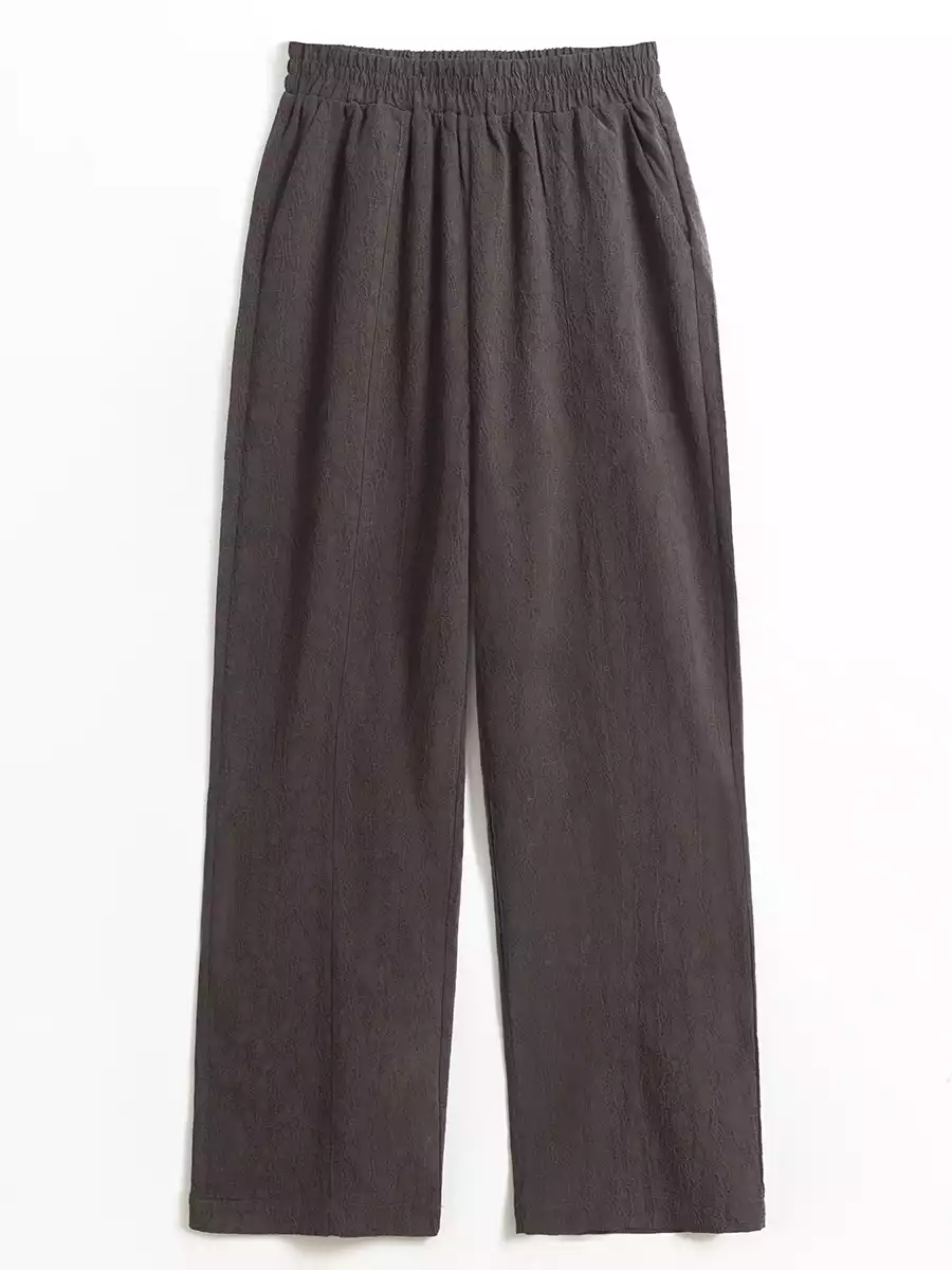 Широкие брюки из вискозы KEANU