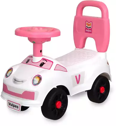 Машина-каталка 3390-3A белый