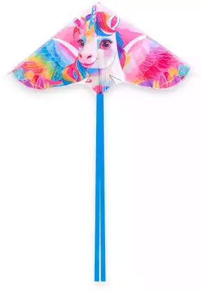 Воздушный змей единорог 95*45 см 058D-8244D