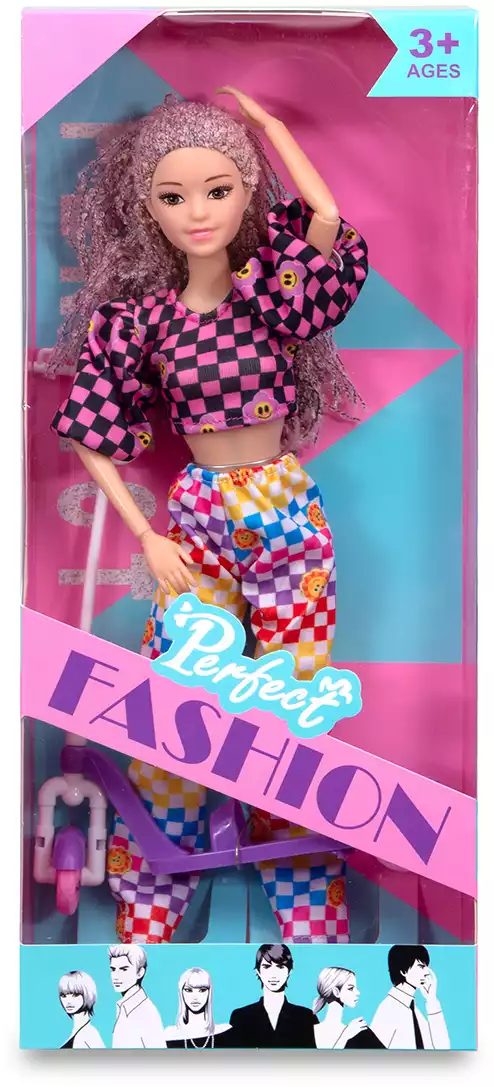 Кукла ST55672-11 с самокатом