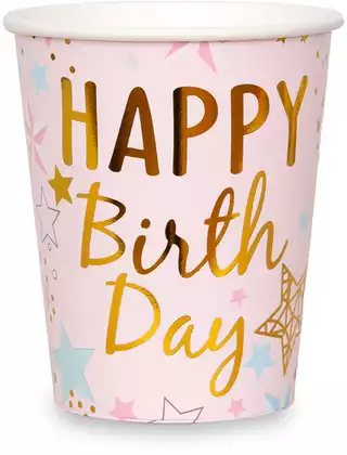 Набор стаканов фиолетовые 6 шт