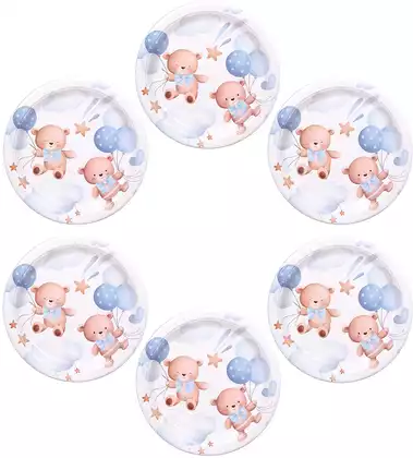 Набор тарелок Мишка (23 см) 6 шт