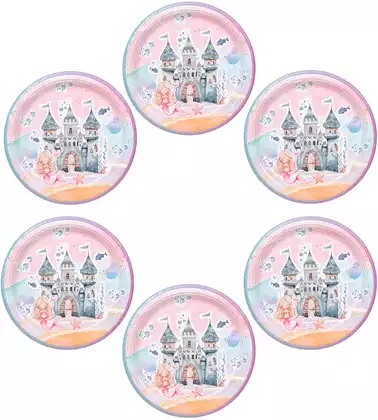Набор тарелок Замок (23 см) 6 шт