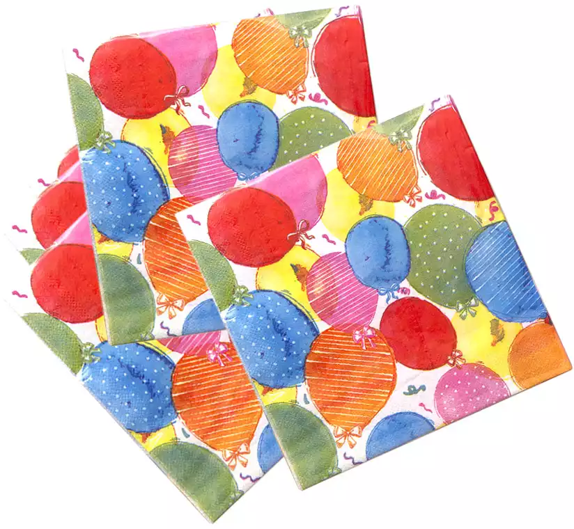 Салфетки шары 33*33 20 шт