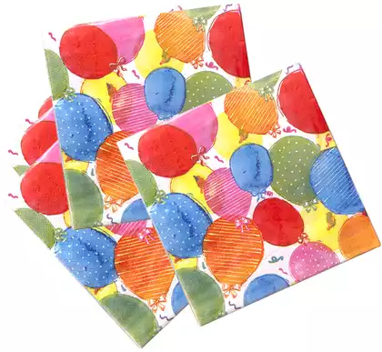 Салфетки шары 33*33 20 шт