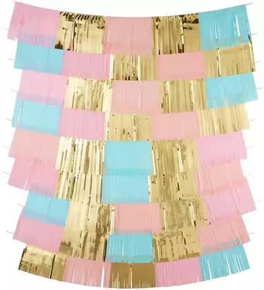 Гирлянда фотозона цветная 152*25