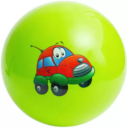 Мяч детский 15 см Машинка