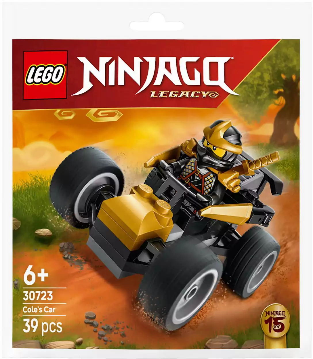 Конструктор Автомобиль ниндзя Коула 30723 Lego NINJAGO 39 дет.