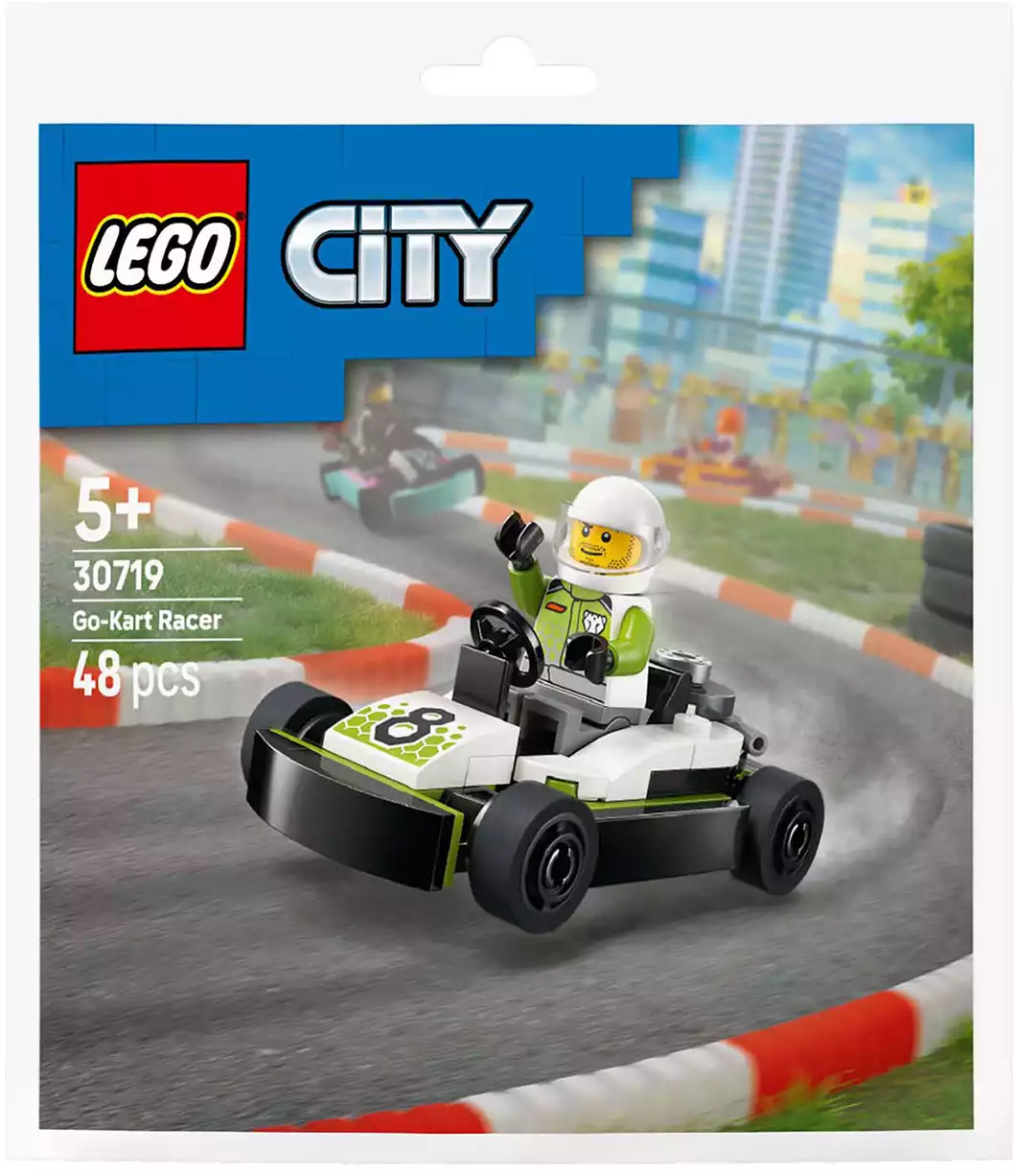 Конструктор Гоночный автомобиль 30719 Lego City 48 дет.