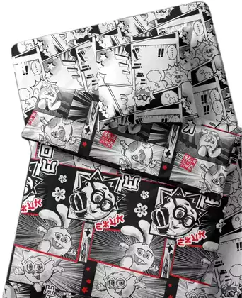 Комплект постельного белья Твой стиль Тинейджер (220 Бязь) Смешарики