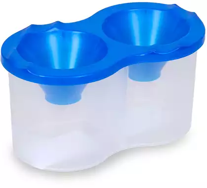 Стакан непроливайка двойной с крышкой СН-3. НЕЖНЫЙ МИКС