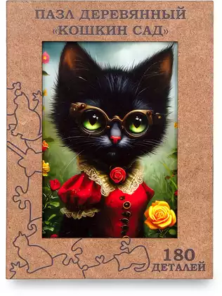 Пазл 180 эл. Кошкин сад 080034 дерево