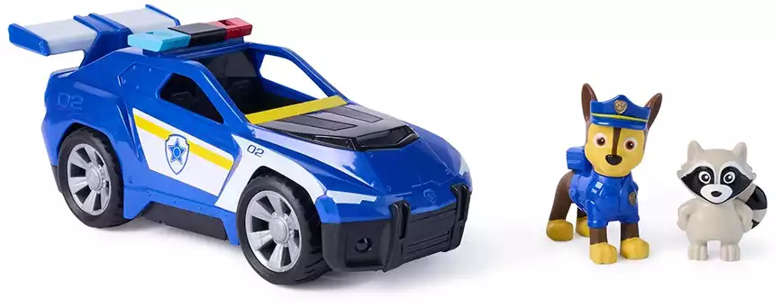 Щенячий патруль. Игровой набор Поисковый отряд, машинка с фигуркой Чейз, 20 см. Paw Patrol. 70810