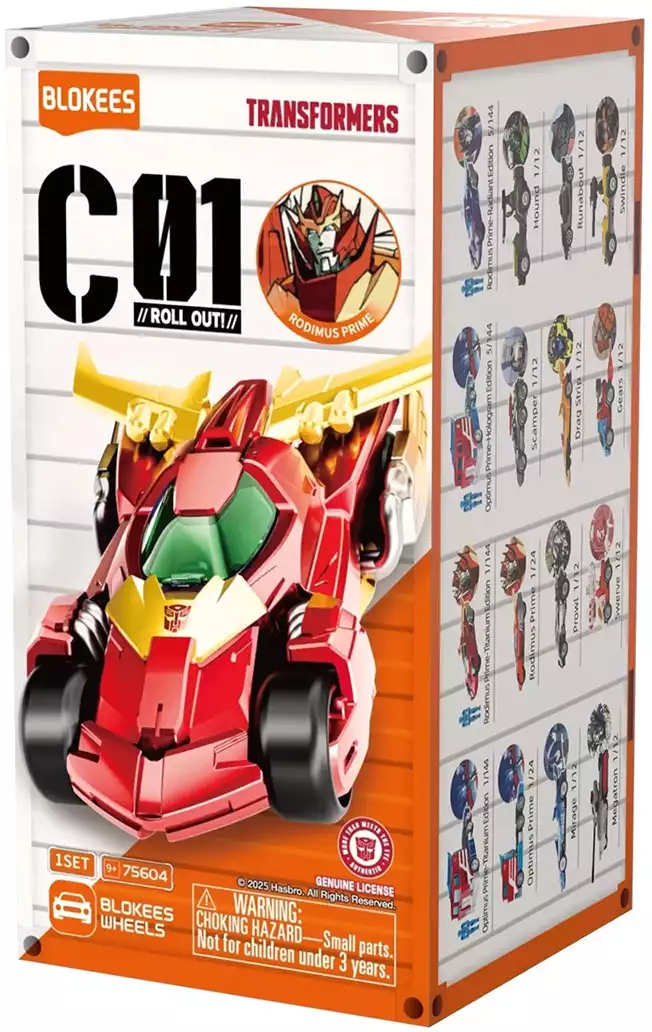 Блокис Конструктор-машинка Трансформеры Wheels, в асс. Blokees 70143