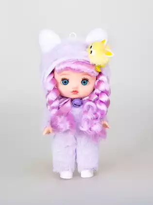 Кукла DH2599A в фиолетовой одежде с аксессуарами