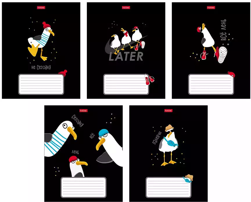 Тетрадь 18л клетка Приключения чайки 095050