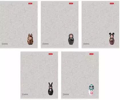 Тетрадь 48л клетка Матрешки A LA RUSSE 095881