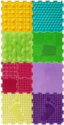 Коврик массажный для лечения и профилактики плоскостопия Набор 1 - «УНИВЕРСАЛ-ПЛЮС»