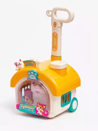 Игрушка Котенок MC-1132 с домиком