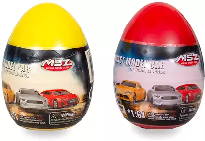 Модель машины 1:64 Яйцо-сюрприз в ассортименте 82200EP