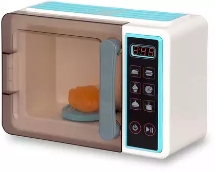 Микроволновая печь LS820Q82-2 с продуктами