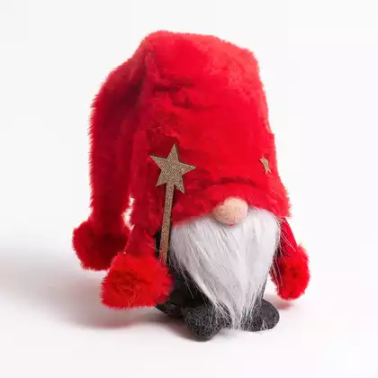 Гном фигурка 38 см в красном колпачке