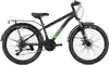 Велосипед подростковый 24 F4000 DISC ST 21ск рама 13 RUSH, Черный