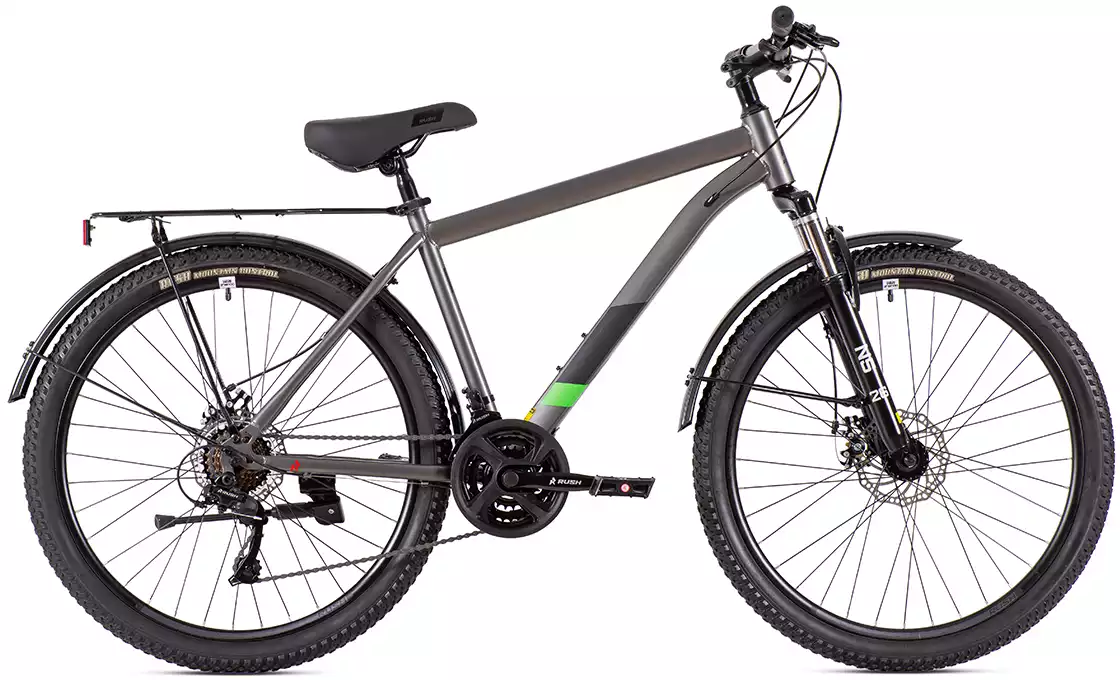 Велосипед горный 26 F6000 DISC ST 21ск рама 18 RUSH