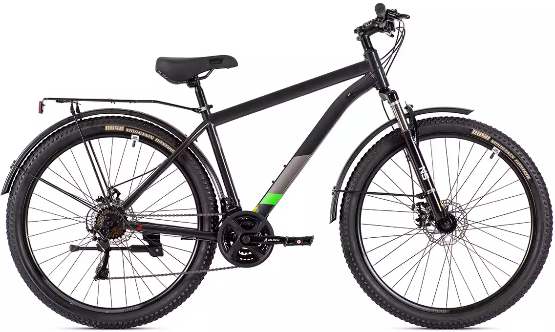 Велосипед горный 27,5 F7000 DISC ST 21ск рама 18 RUSH