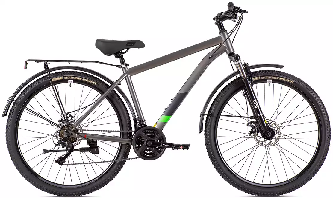 Велосипед горный 27,5 F7000 DISC ST 21ск рама 18 RUSH