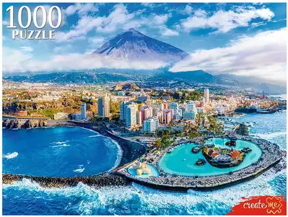 Пазл 1000 эл.Испания.ПУЭРТО-ДЕ-ЛА-КРУС ШТП1000-8282 Рыжий кот