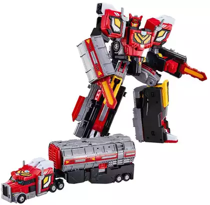 Метал Кард Бот. Гигант Рекс трансформер 30 см, S2. METALCARDBOT 71799