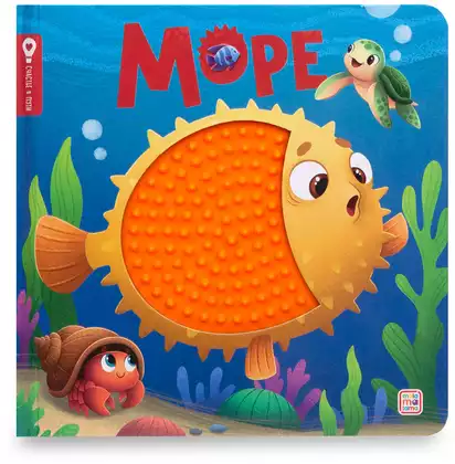 Книга Море 12 стр тактильная 9785002303151