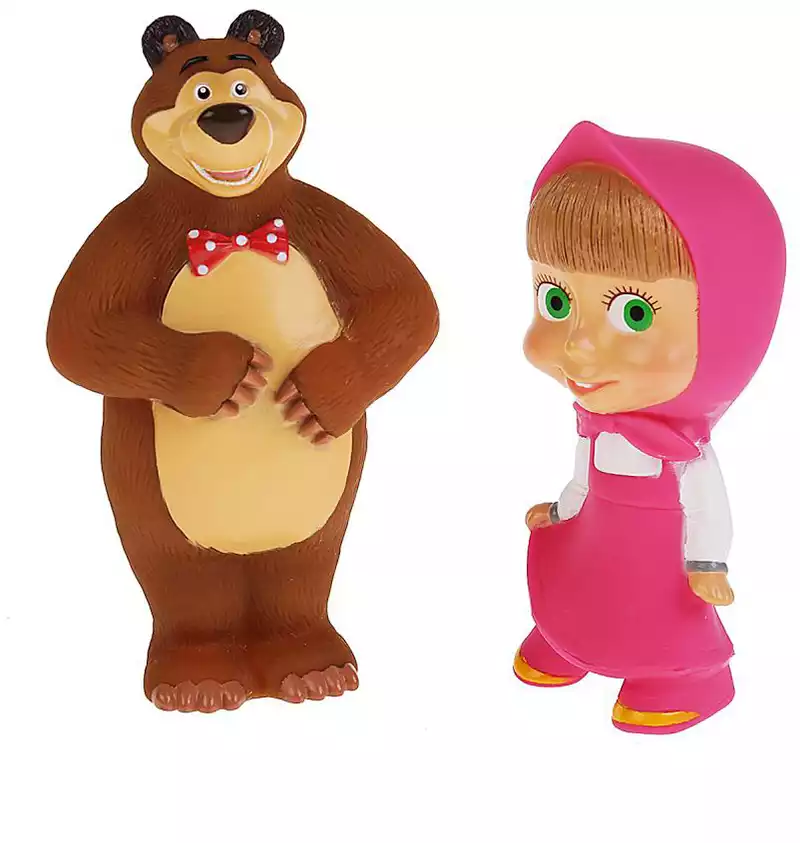 Игрушка для ванны Маша и Медведь, 117R-PVC КАПИТОШКА в/с